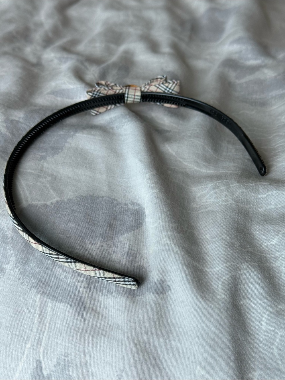 Plaid Bow Headband - Women Accessories